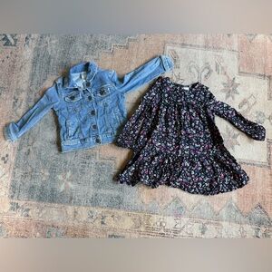 Denim Jacket + Dress 3T Toddler Girl